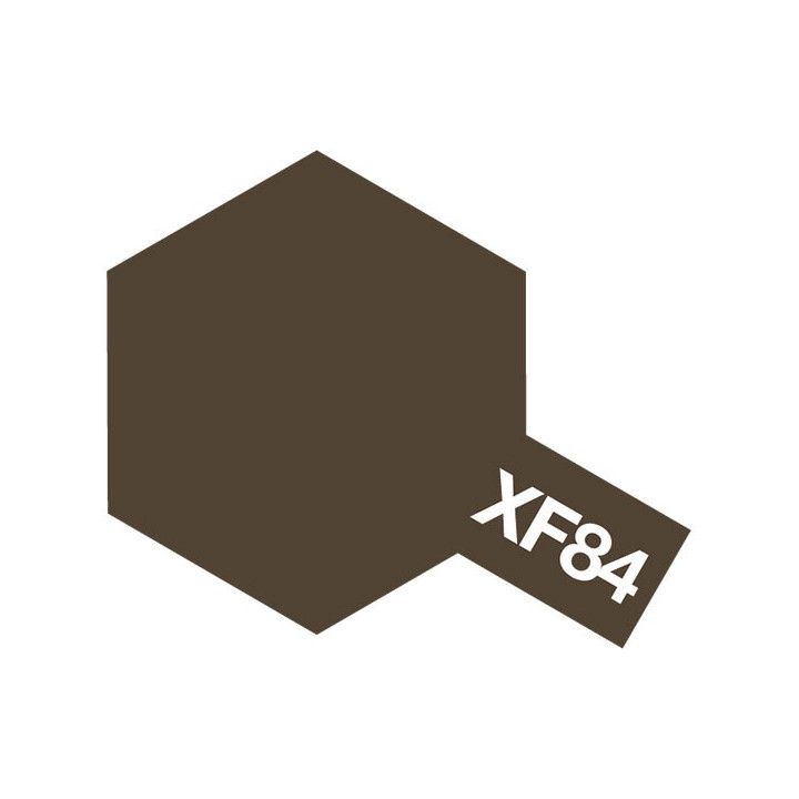TAMIYA ACRYLIC PAINT XF-84 DARK IRON 10ml (81784)