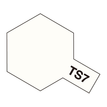 TAMIYA PAINT TS- 7 RACING WHITE 85007