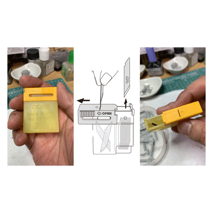 OLFA SCALPEL BLADES AK-1/AK-4 (KB)