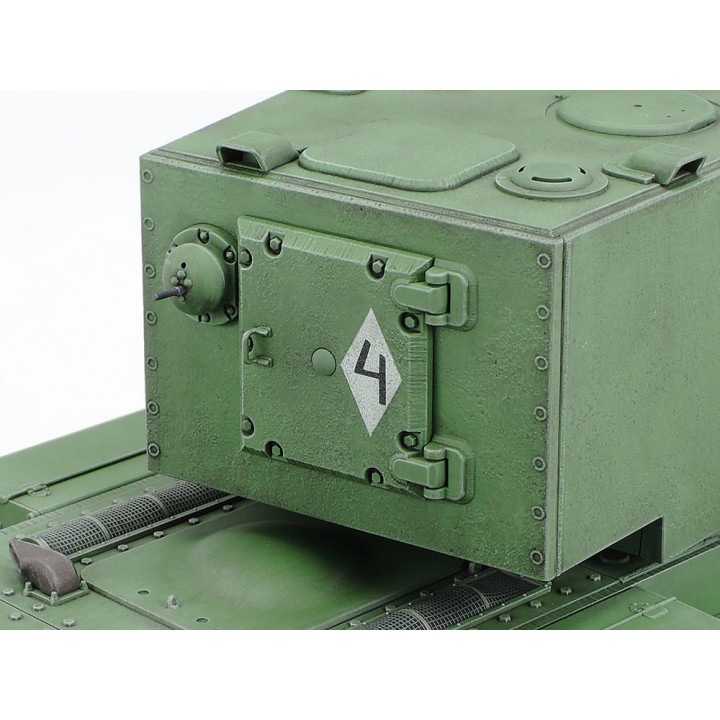 TAMIYA 1/35 RUSSIAN HEAVY TANK KV-2 (35375)