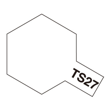 TAMIYA FARBA TS- 27 MATT WHITE (85027)