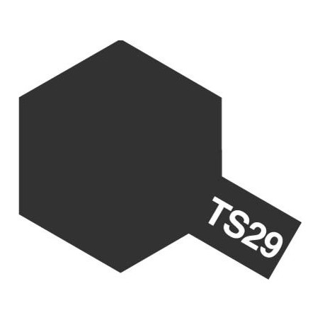 TAMIYA PAINT TS- 29 SEMI GLOSS BLACK 85029