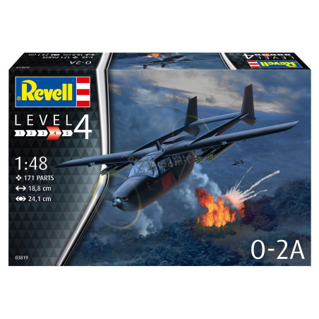 REVELL 1/48 O-2A SKYMASTER (03819)