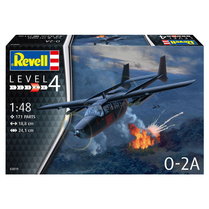 REVELL 1/48 O-2A SKYMASTER (03819)