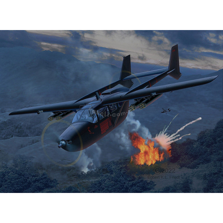 REVELL 1/48 O-2A SKYMASTER (03819)
