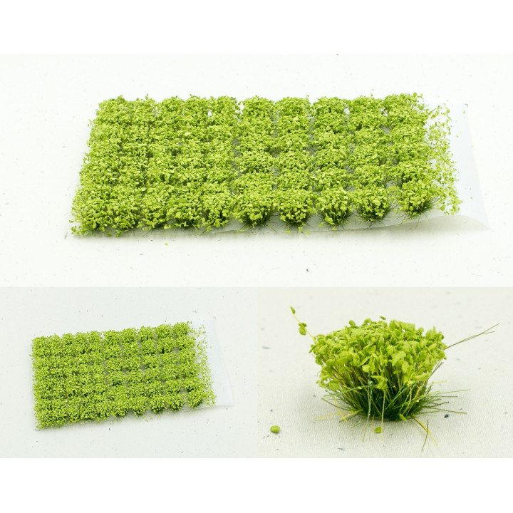 PAINT FORGE FLOWERS 6 mm LIGHT GREEN (2601) / 5 pieces