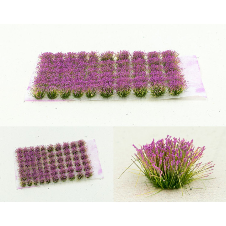 PAINT FORGE FLOWERS 6 mm VIOLET (2610) / 5 pieces