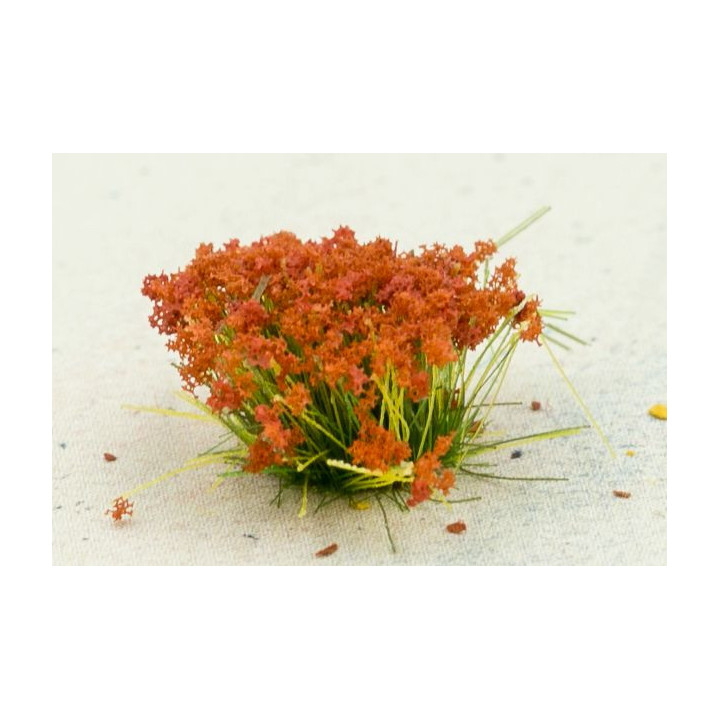 PAINT FORGE FLOWERS 6 mm RUBY RED (2617) 5 pieces