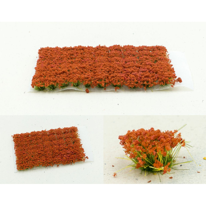 PAINT FORGE FLOWERS 6 mm RUBY RED (2617) 5 pieces