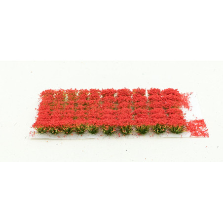 PAINT FORGE KWIATY 6 mm RED CHARM (2626) 5 sztuk