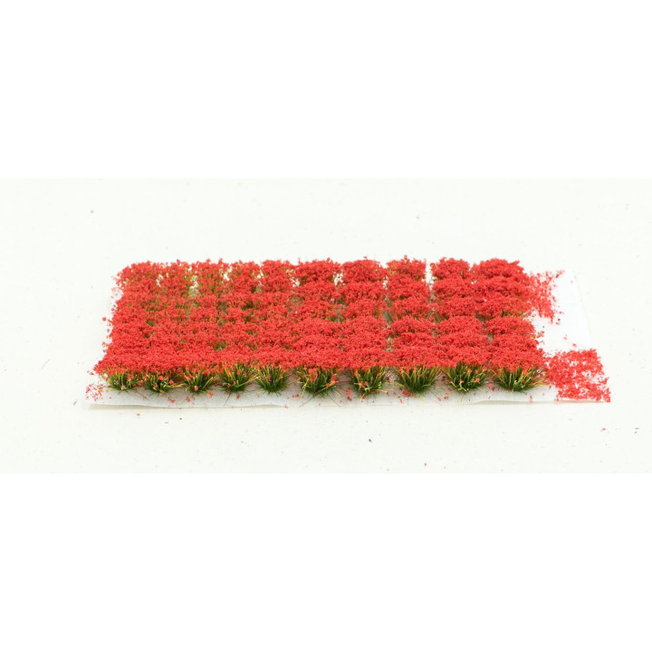PAINT FORGE KWIATY 6 mm RED CHARM (2626) 5 sztuk