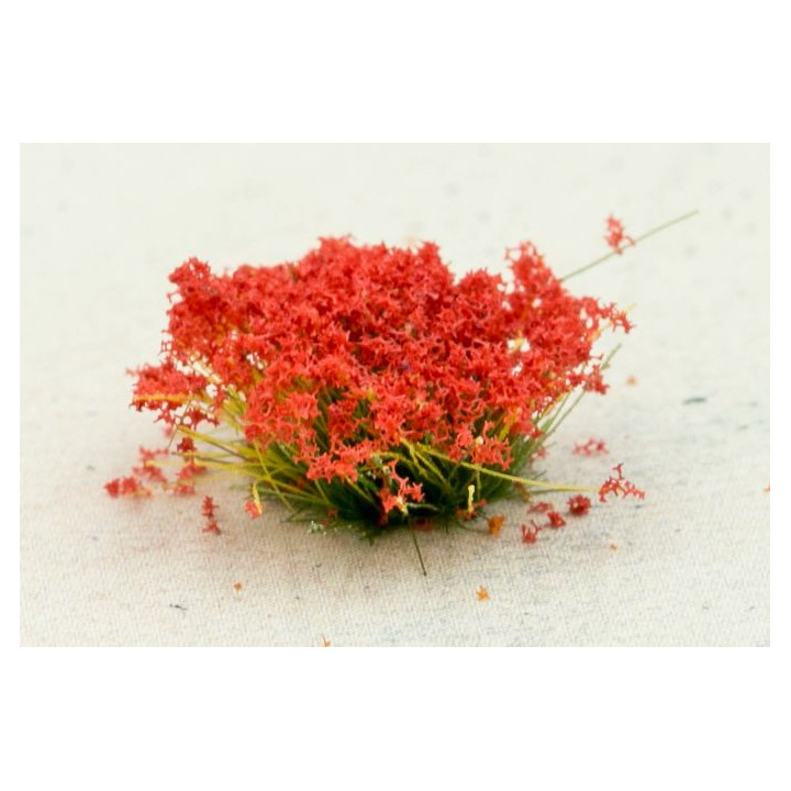 PAINT FORGE FLOWERS 6 mm RED CHARM (2626) 5 pieces