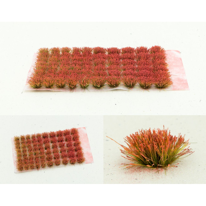 PAINT FORGE FLOWERS 6 mm RED (2608) / 5 pieces