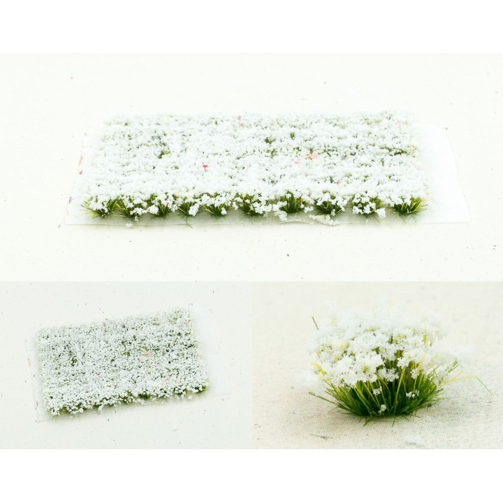 PAINT FORGE KWIATY 6 mm PALE WHITE (2618) / 5 sztuk