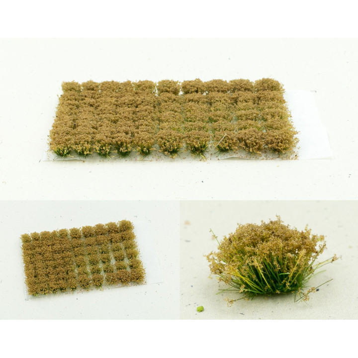 BARVA KOVÁŘSKÁ KVĚTINY 6 mm tmavě hnědá (2606) / 5 kusů