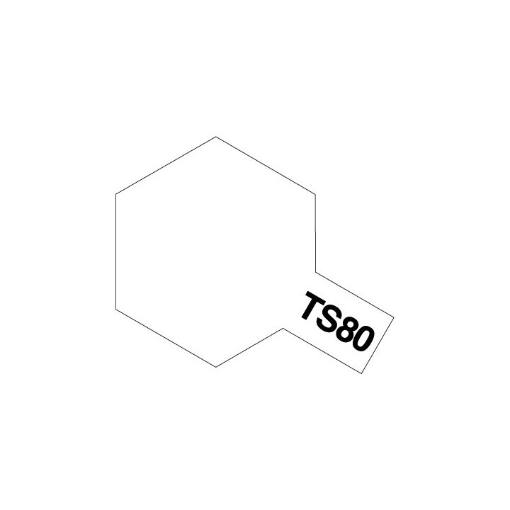 TAMIYA PAINT TS- 80 FLAT CLEAR 85080
