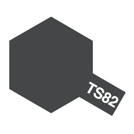 TAMIYA PAINT TS- 82 RUBBER BLACK 85082