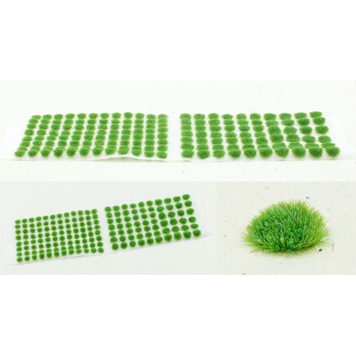 PAINT FORGE KĘPKI TRAW  2 mm JUICY GREEN (0201) / 5 sztuk