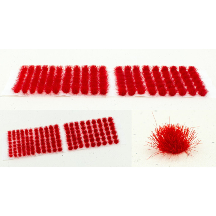 BARVA KOVÁŘSKÁ ALIEN TUFTS 6 mm ERIS RED (AT0601) / 5 kusů