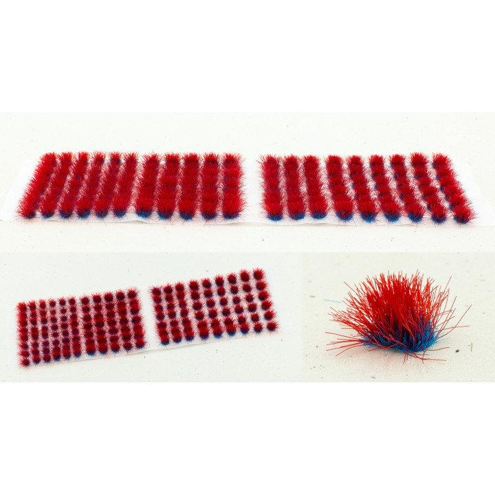 BARVA KOVÁŘSKÁ ALIEN TUFTS 6 mm CALIBAN RED (AT0608) / 5 kusů