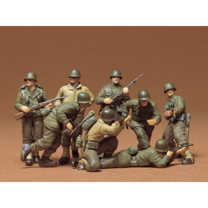 TAMIYA 1/35 U.S. ARMY INFANTRY EUR, THEATER 35048