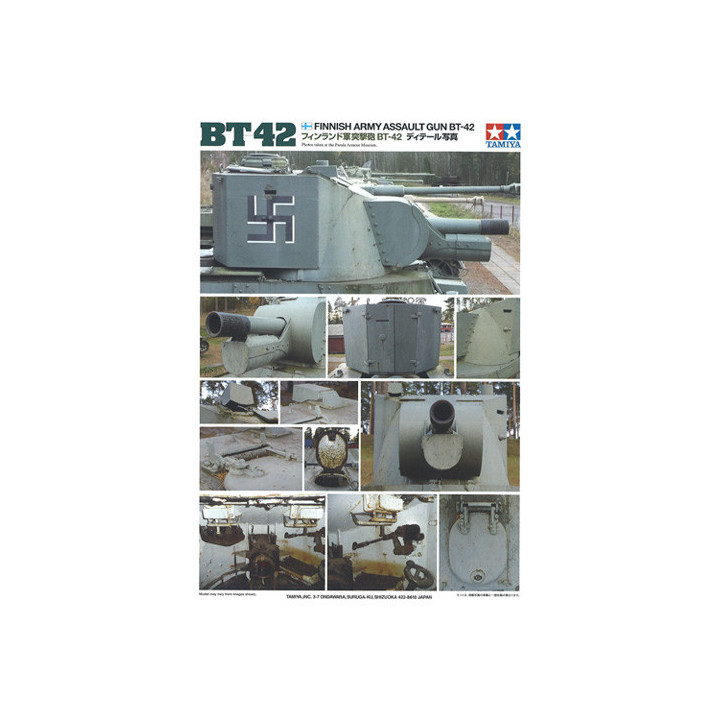 TAMIYA 1/35 FINNISH ARMY ASSAULT GUN BT-42 (35318)