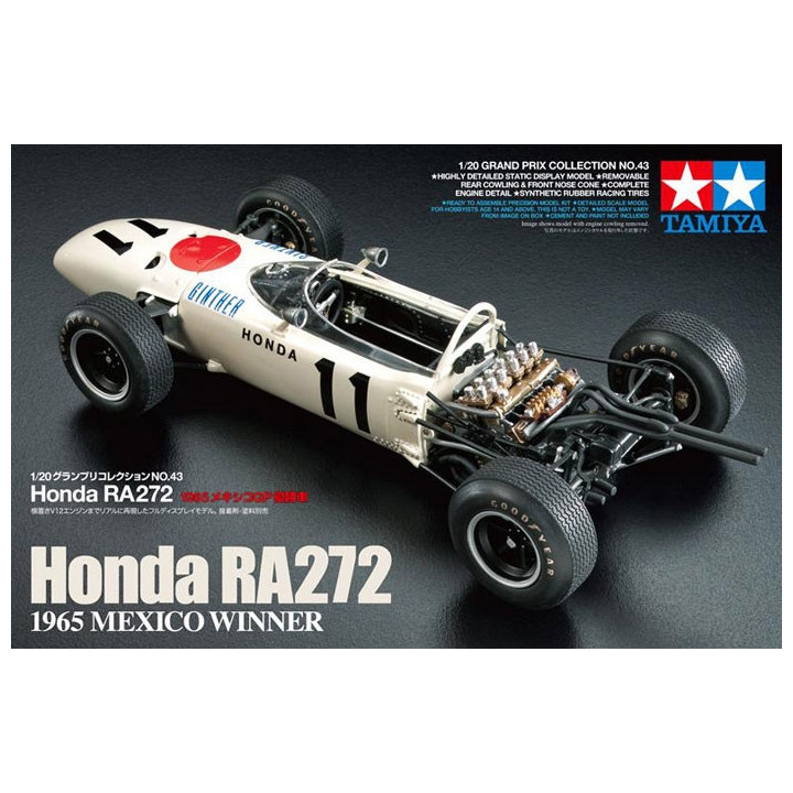 TAMIYA 1/20 HONDA F1 RA272 (20043)