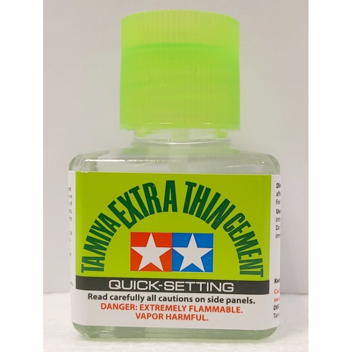 TAMIYA GLUE EXTRA THIN QUICK SET 87182 40 ML