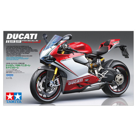 TAMIYA 1/12 DUCATI 1199 PANIGALE S - TRICOLORE (14132)