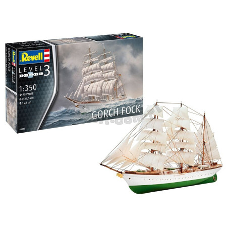 REVELL 1/350 GORCH FOCK (05432)