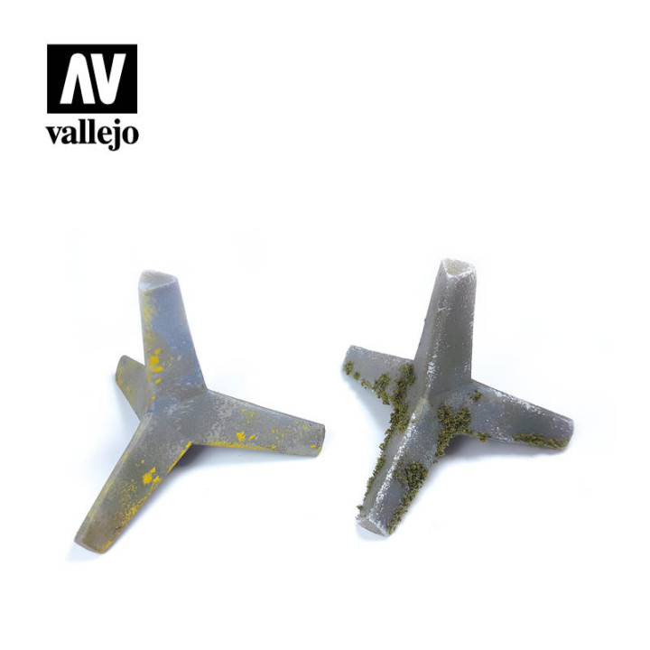 VALLEJO 1/35 TRIDENT PROTITANKOVÁ PŘEKÁŽKA (SC220)