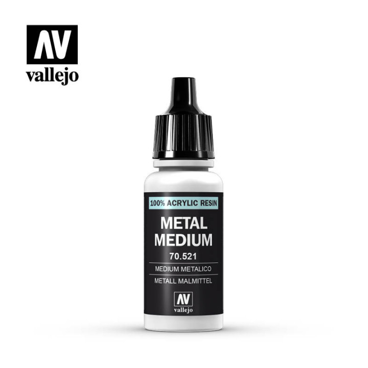 VALLEJO 191 MODEL COLOR METAL MEDIUM (70521)