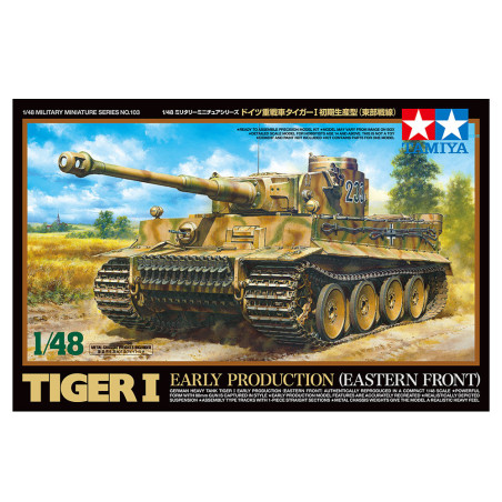 TAMIYA 1/48 TIGER I RANÁ VÝROBA VÝCHODNÍ FRONTA (32603)