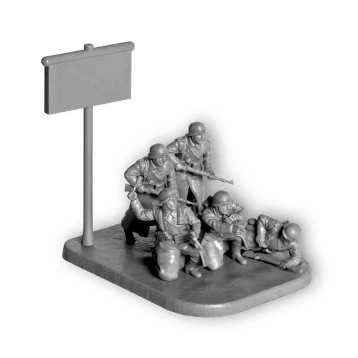 ZVEZDA 1/72 NĚMECKÁ PĚCHOTA (6198)