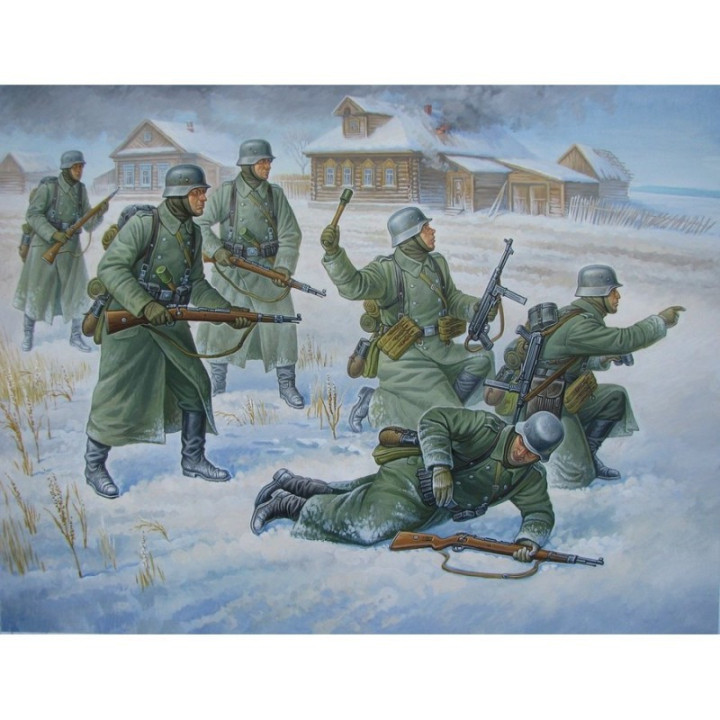 ZVEZDA 1/72 NĚMECKÁ PĚCHOTA (6198)