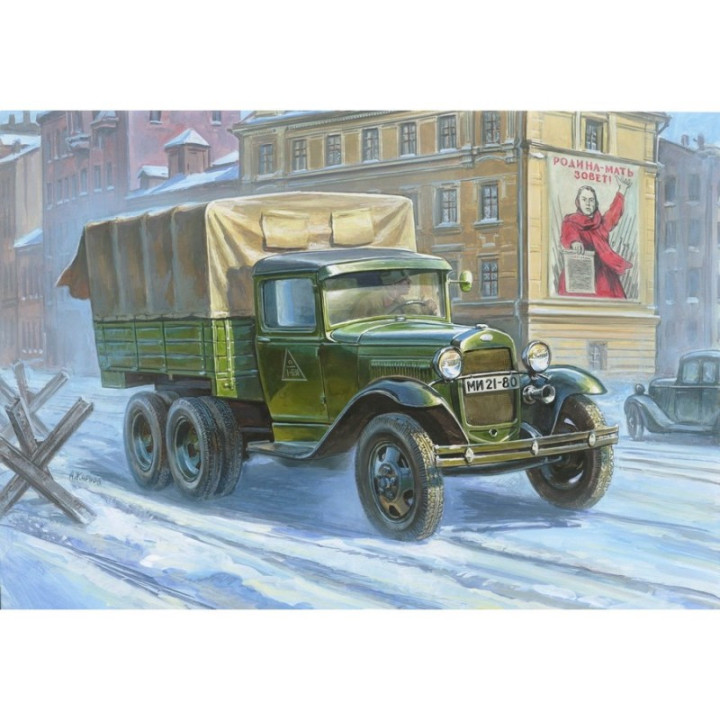 ZVEZDA 1/35 GAZ-AAA SOVIET TRUCK (3547)