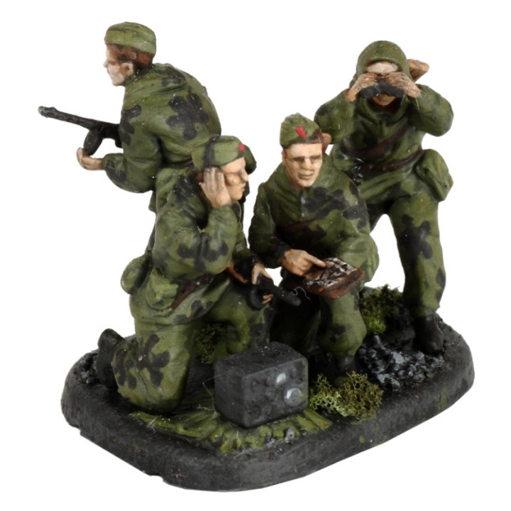 ZVEZDA 1/72 SOVIET RECONNAISSANCE TEAM (6137)