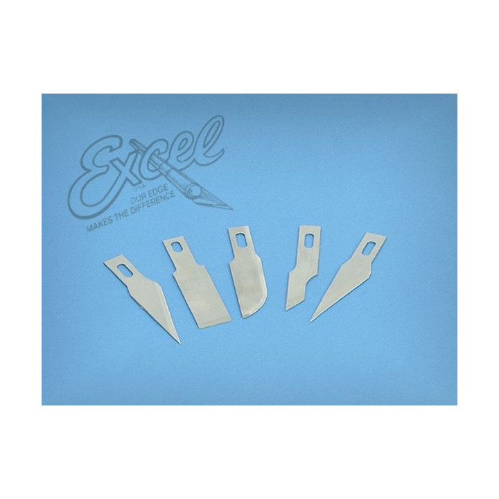 EXCEL MODELING KNIFE K1 + 5 SPARE BLADES (EX19001)
