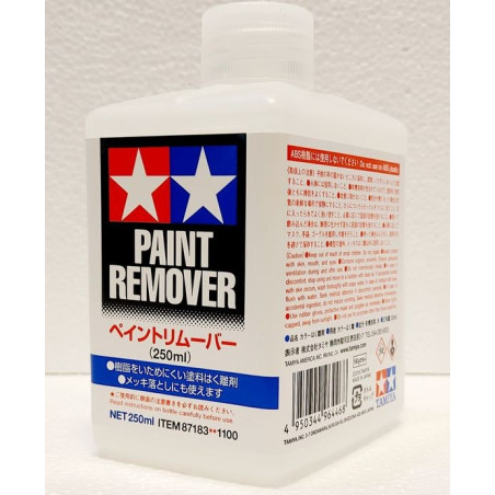 TAMIYA PAINT REMOVER 250ml  (87183)