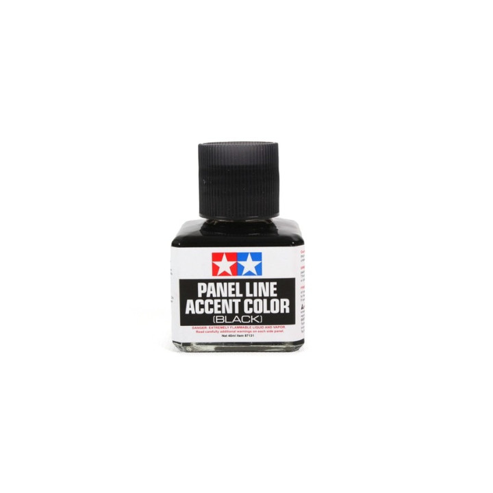 TAMIYA PANEL LINER ACCENT BLACK 87131