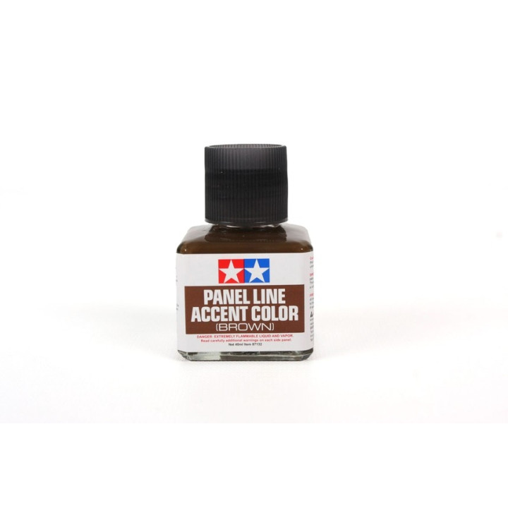 TAMIYA PANEL LINE ACCENT COLOR BROWN 87132