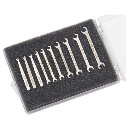 DONAU KLUCZE PŁASKIE MICRO 1,0-4,0 mm (980-SET) GERMANY