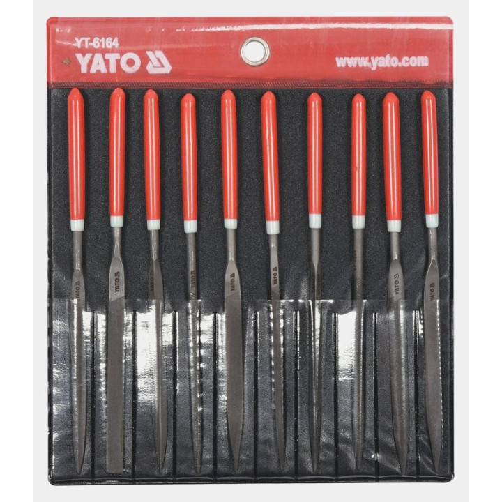 YATO PILNIKI / IGLAKI 4x160x75 mm ZESTAW 10 sztuk ( YT-6164 )