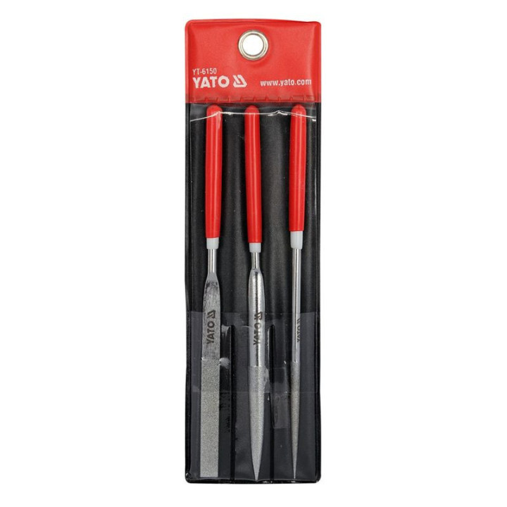YATO DIAMOND GUNS / IGLASTS 4x160x50 mm KIT of 3 pieces ( YT-6150 )