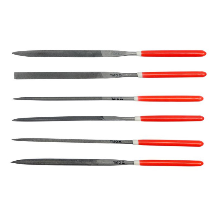YATO PILNIKI / IGLAKI 3x140x65 mm ZESTAW 6 sztuk ( YT-6160 )