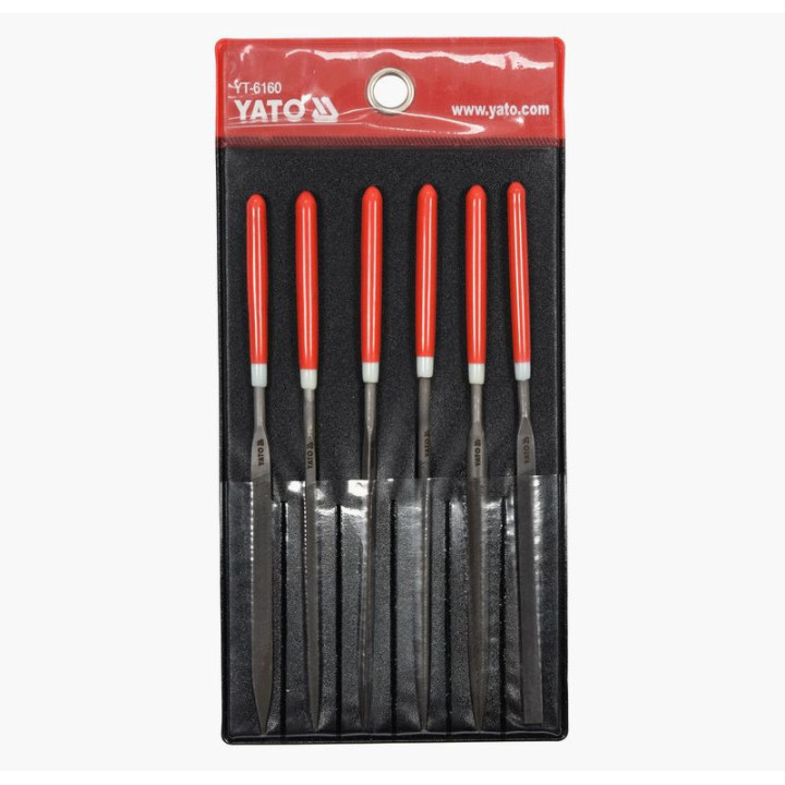 YATO PLAINS / IGLAINS 3x140x65 mm KIT of 6 pieces ( YT-6160 )
