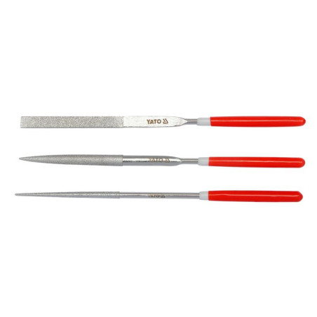YATO DIAMOND GUNNERS / IGLASTS 3x140x50 mm KIT of 3 pieces ( YT-6143 )