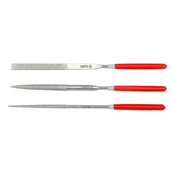 YATO DIAMOND GUNNERS / IGLASTS 3x140x50 mm KIT of 3 pieces ( YT-6143 )