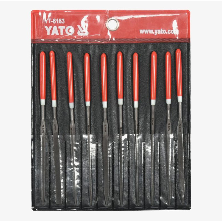 YATO PLAINS / IGLAINS 3x140x65 mm KIT of 10 pieces ( YT-6163 )