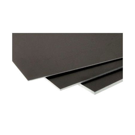 GLASS - EPOXYDIC PLATE 0,5*200*330 mm BLACK